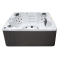 Acrylic massage Backyard spa with full seating design